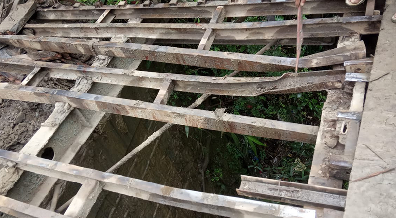 Damaged Irang Bridge over Irang River in Tamenglong, Manipur (Image: IFP)