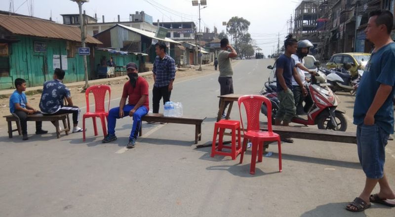 bandh shutdown manipur