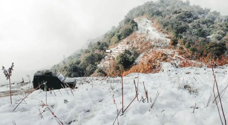 Snowfall manipur