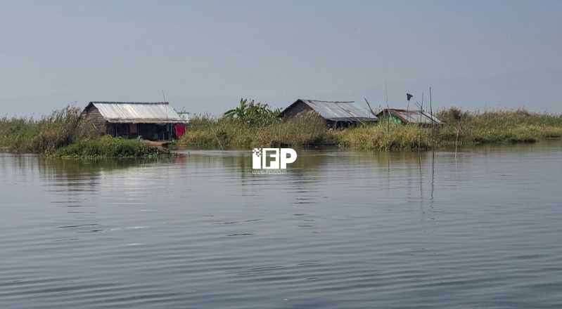 champu khangpok, floating village, loktak lake, wetland day
