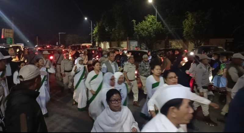 manipur congress, mpcc rally