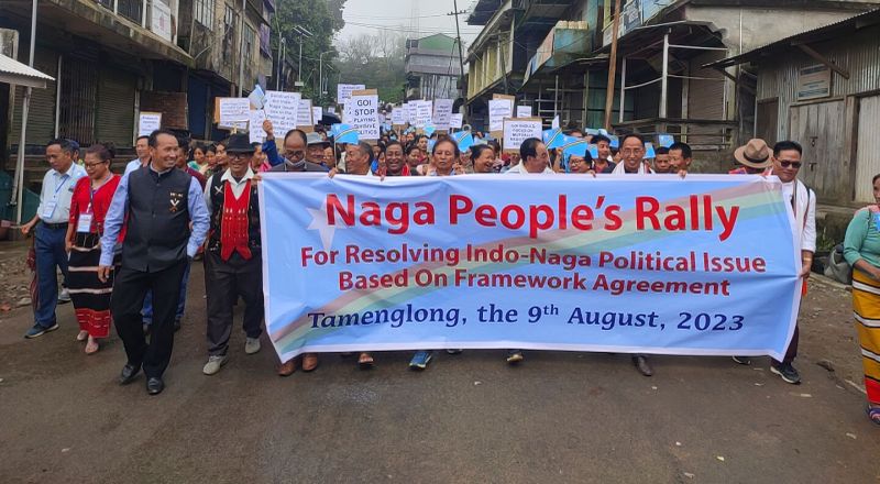 Naga peoples rally