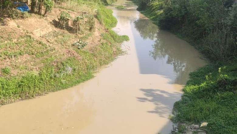 Acute turbidity makes Thoubal River's water unusable