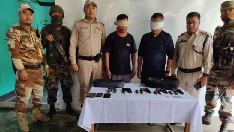 Arms And Ammunition Seized, Two Arrested