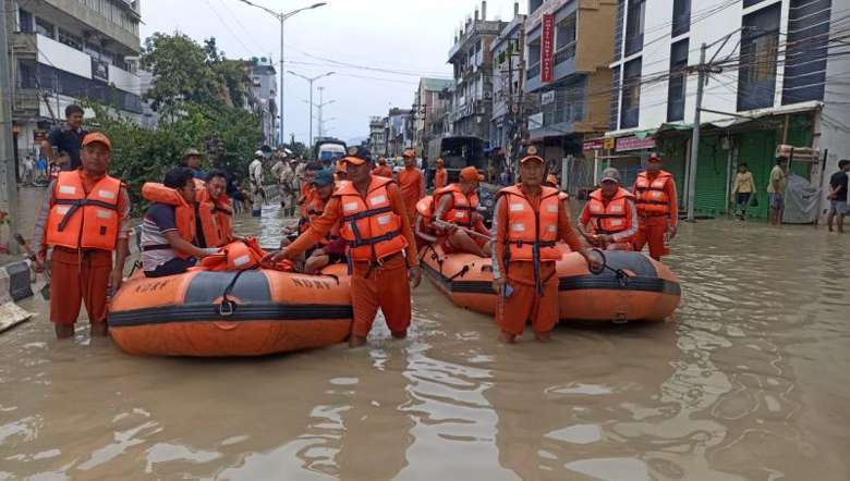 NDRF Rescues Over 1,500 Individuals In Manipur Flood