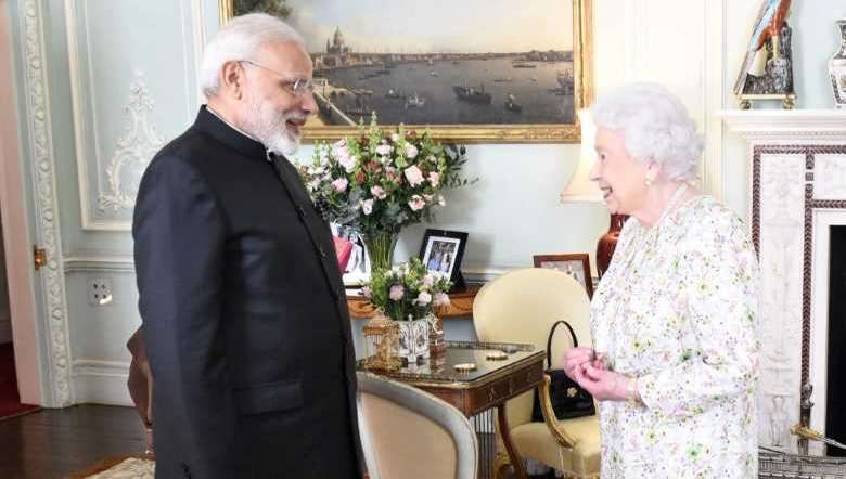 modi to visit queen