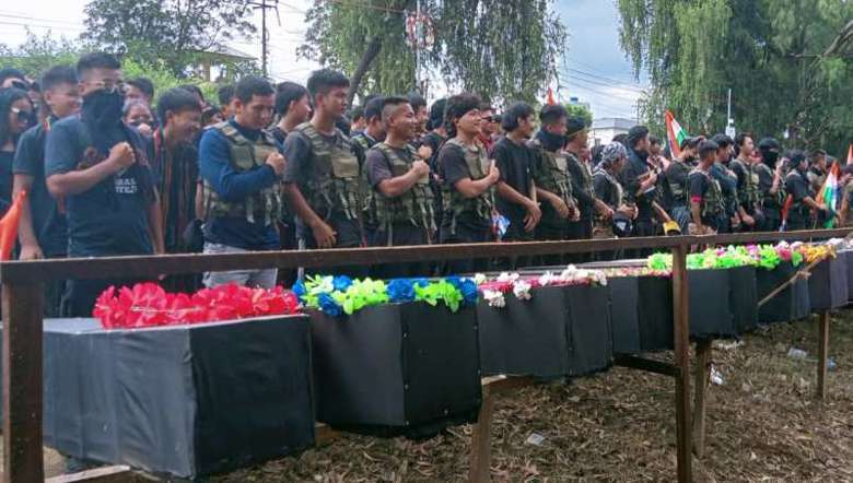 Public rally in Churachandpur