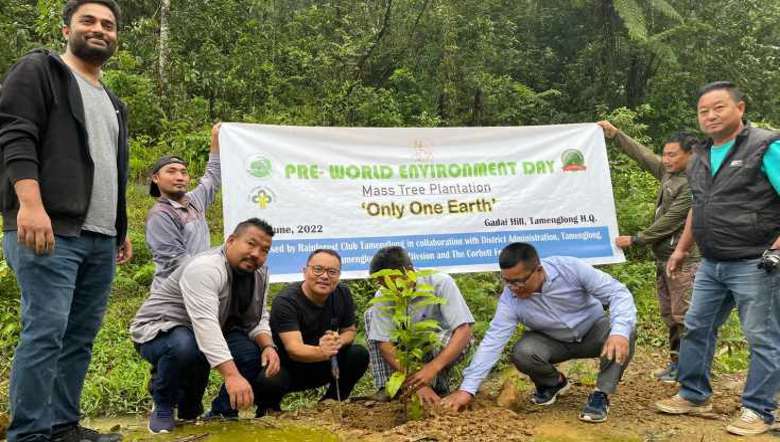 Tree plantation marks World Environment Day 2022 celebration across Manipur